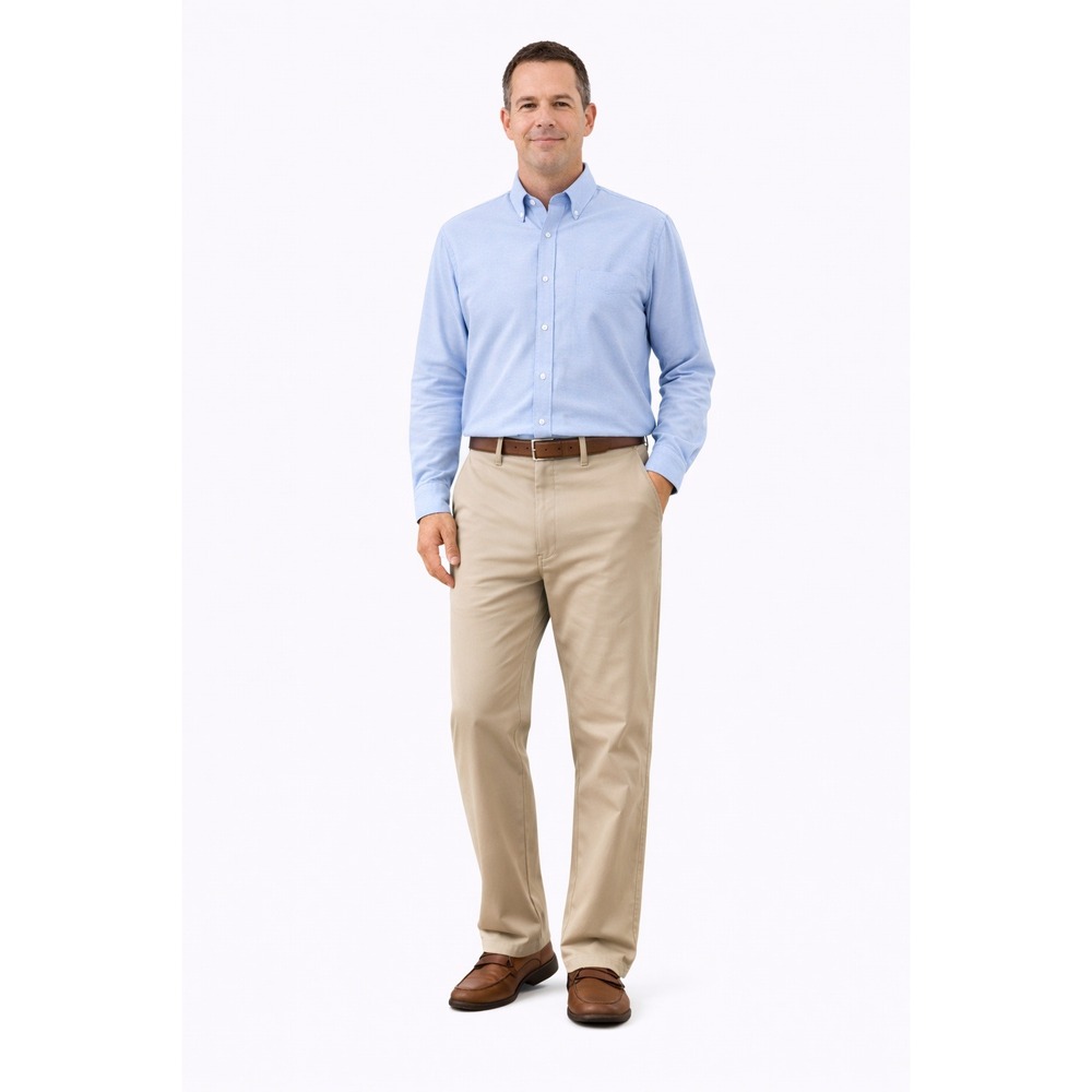 DOCKERS Classic‎ Khaki Pants – Men's W40 L32 – Beige Straight Leg